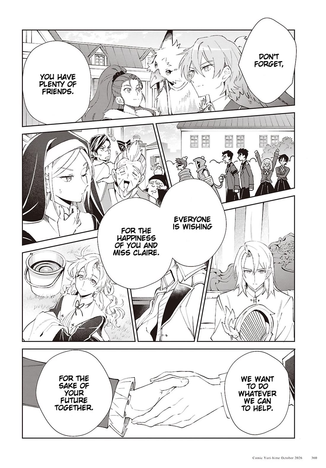 I Favor the Villainess Chapter 64 page 42 - Chapter 64: Don't Let Go