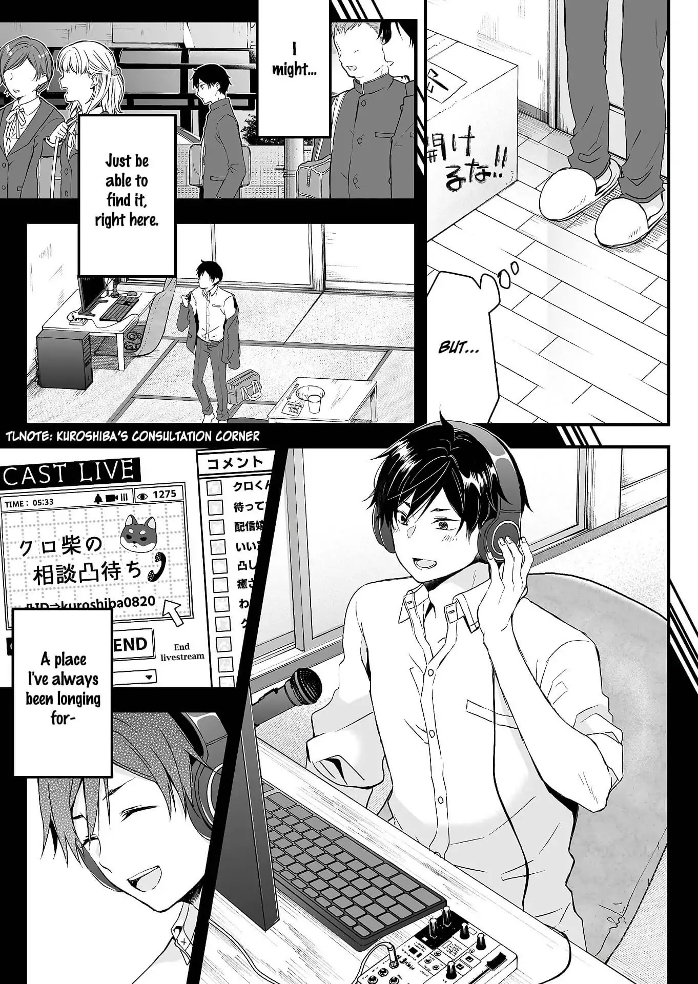 I Fell in Love, so I Tried Livestreaming Chapter 1 page 37 - Chapter 1: The Two-faced Sharehouse