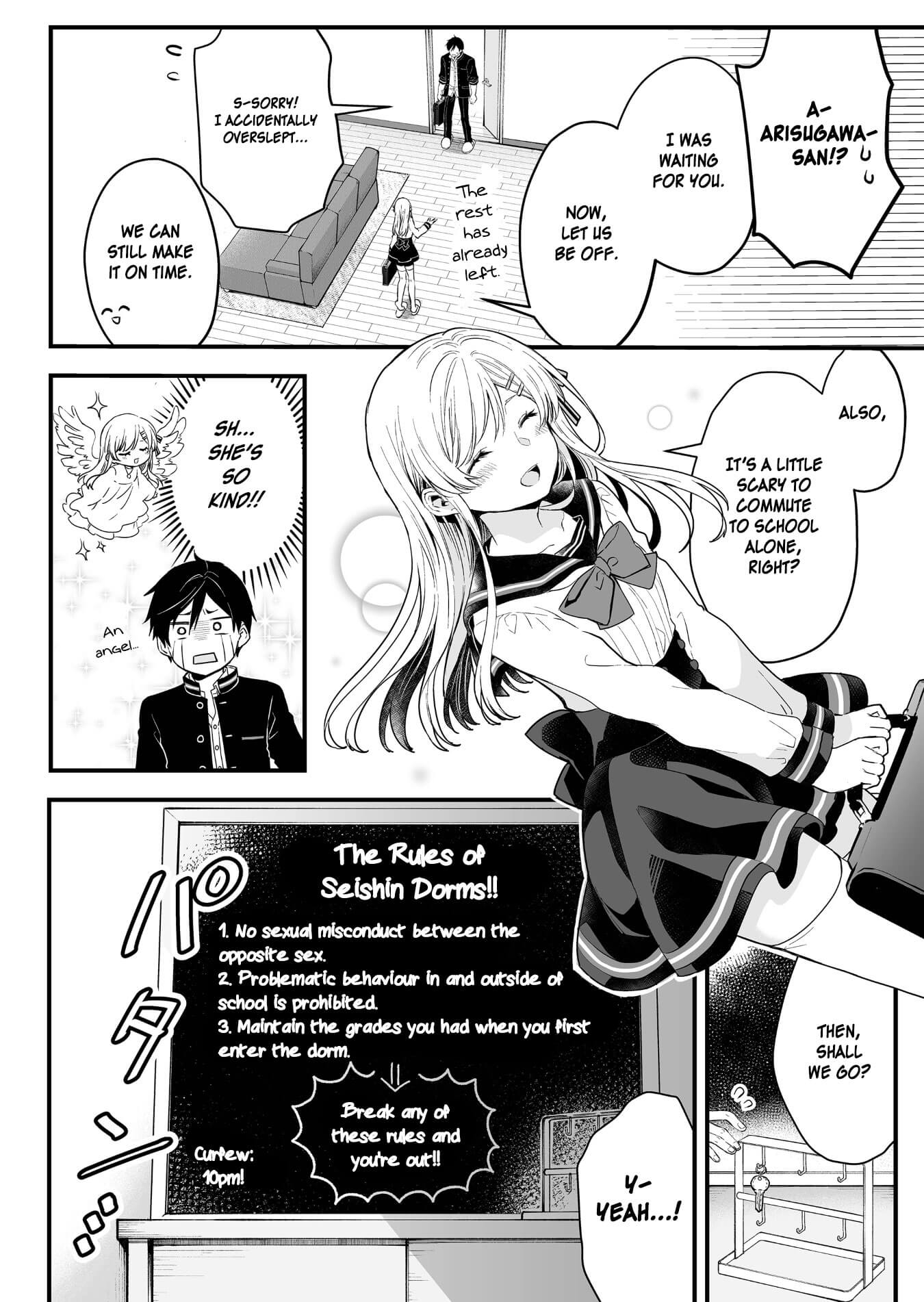 I Fell in Love, so I Tried Livestreaming Chapter 2 page 2 - Chapter 2: Arisugawa Hakua is Actually...