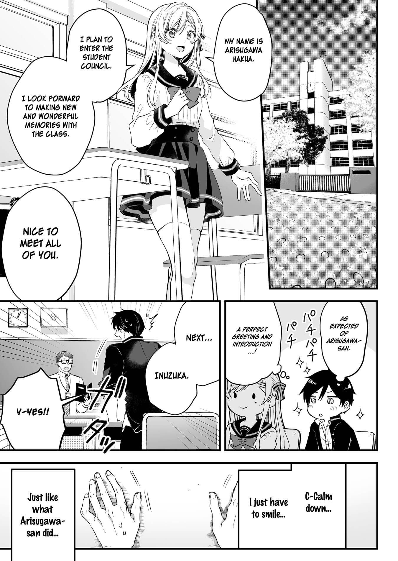 I Fell in Love, so I Tried Livestreaming Chapter 2 page 3 - Chapter 2: Arisugawa Hakua is Actually...