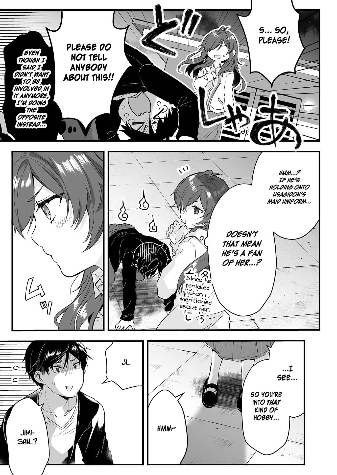 I Fell in Love, so I Tried Livestreaming Chapter 5 page 13 - Chapter 5: Hakua = Usagidon?