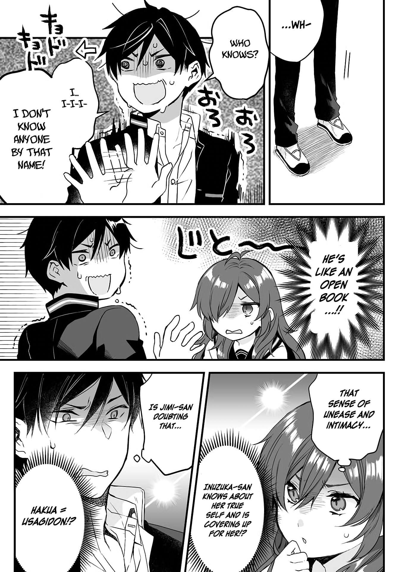 I Fell in Love, so I Tried Livestreaming Chapter 5 page 5 - Chapter 5: Hakua = Usagidon?