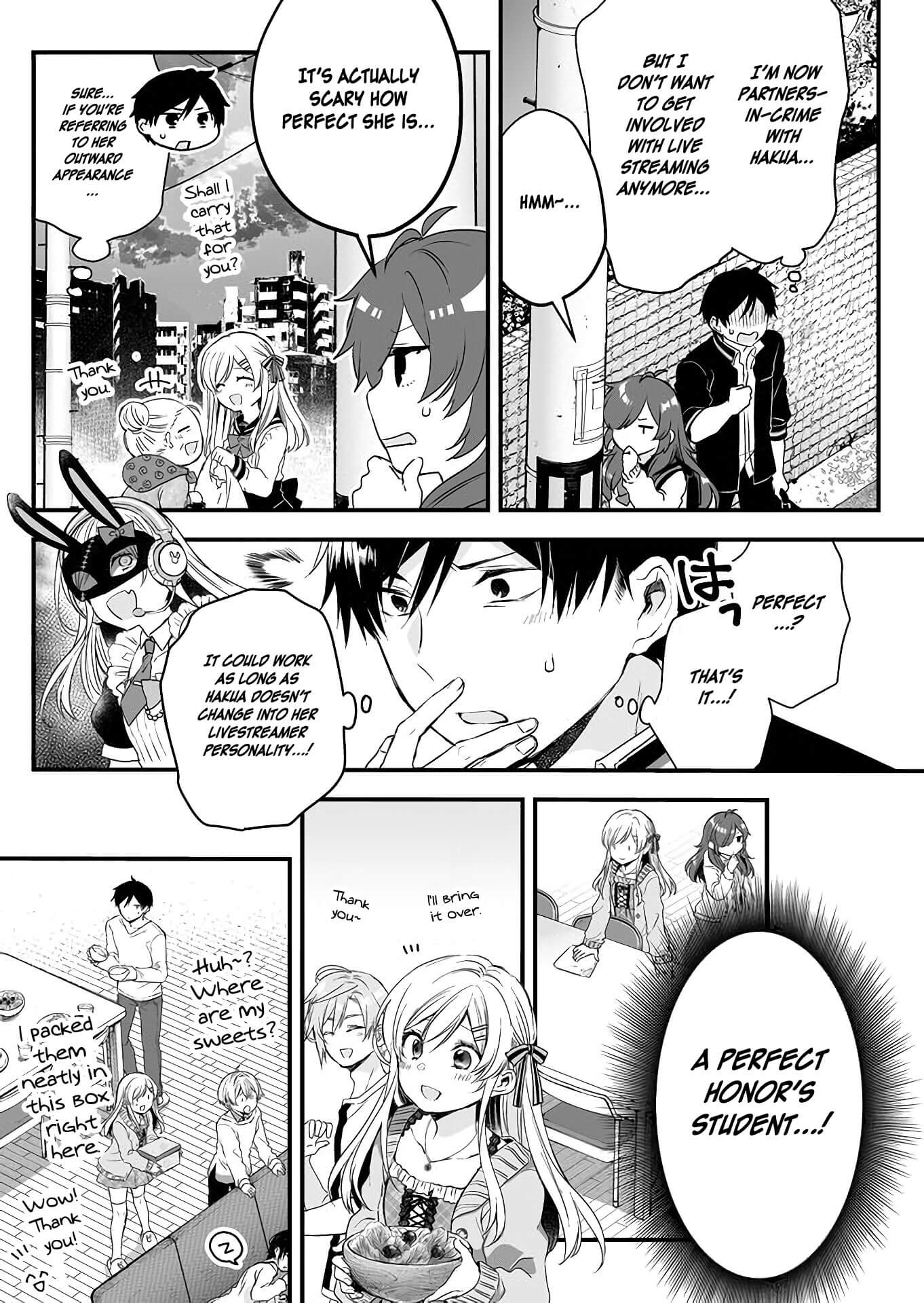 I Fell in Love, so I Tried Livestreaming Chapter 5 page 7 - Chapter 5: Hakua = Usagidon?