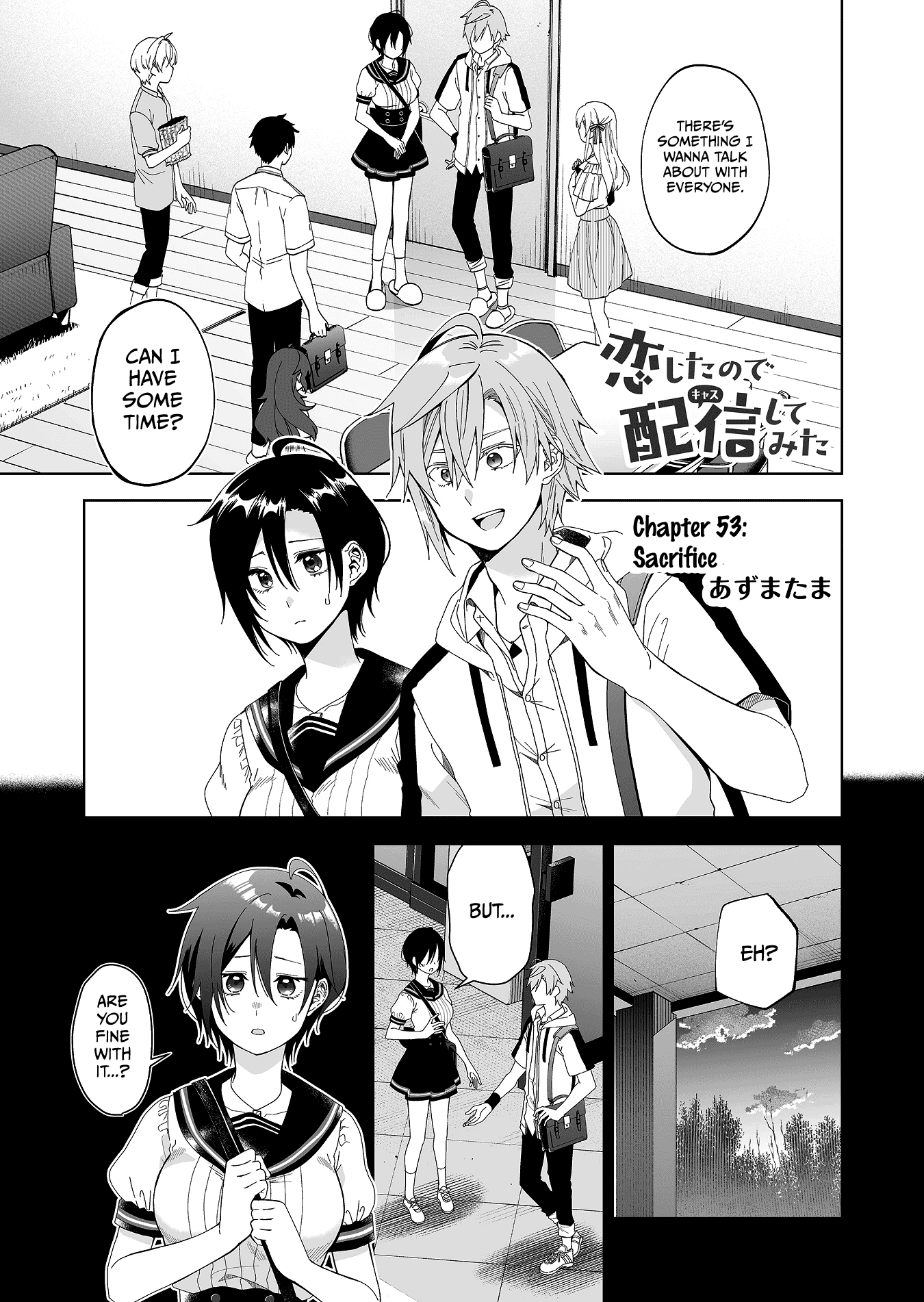 I Fell in Love, so I Tried Livestreaming Chapter 53 page 1 - Chapter 53: Sacrifice