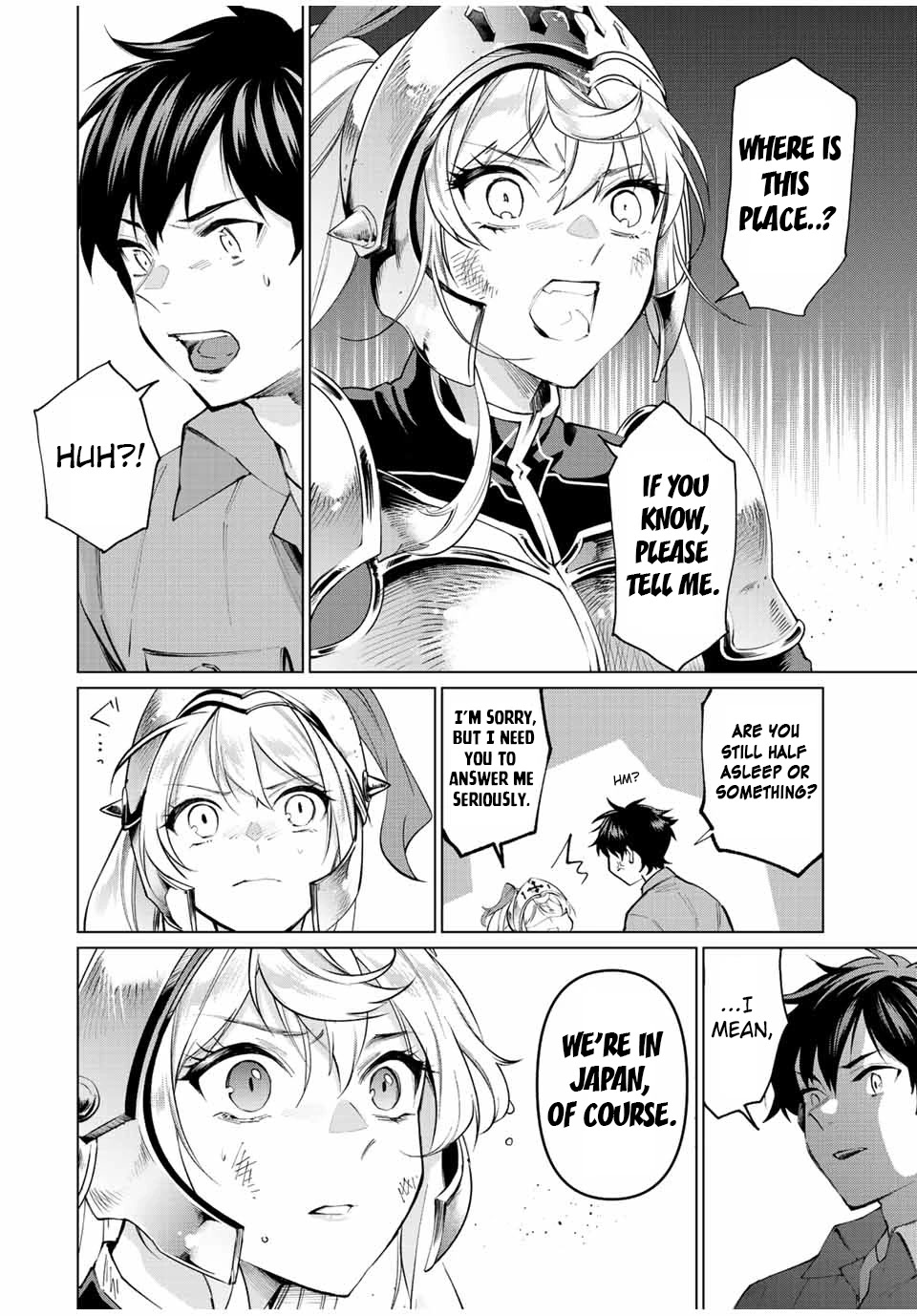 I Found a Female Knight in a Rice Field, in the Countryside They Think She’s My Wife Chapter 1 page 15 - Chapter 1: I Found a Female Knight in the Rice Field