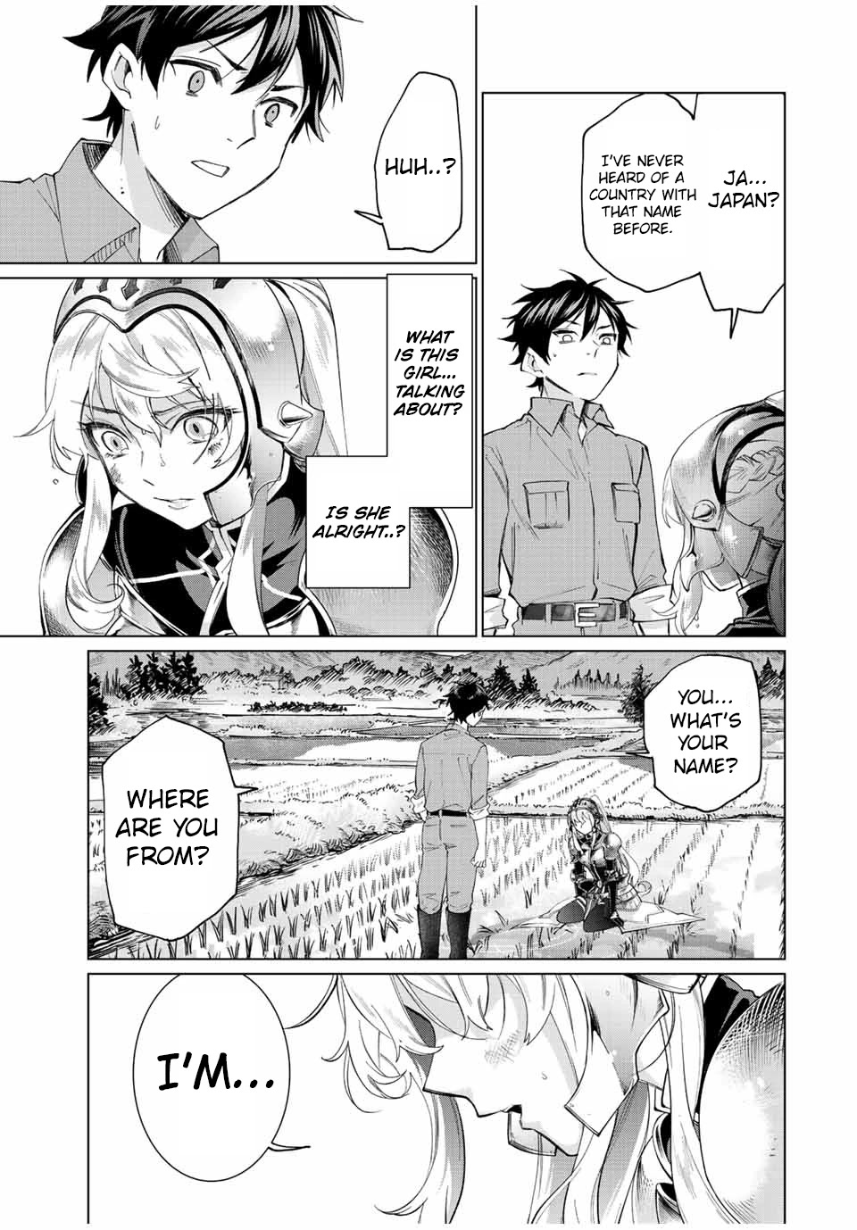 I Found a Female Knight in a Rice Field, in the Countryside They Think She’s My Wife Chapter 1 page 16 - Chapter 1: I Found a Female Knight in the Rice Field