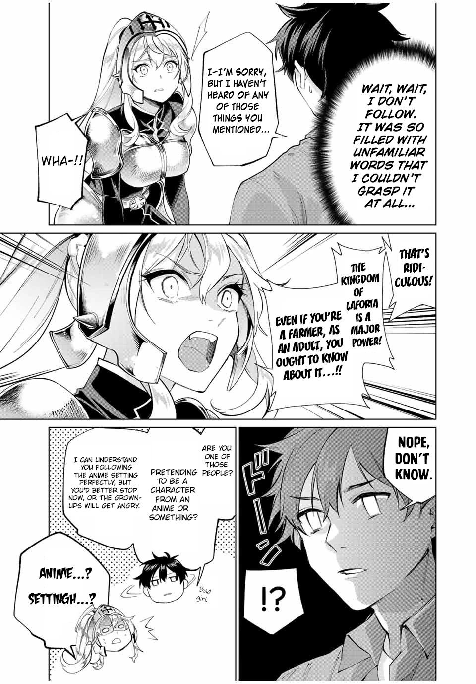 I Found a Female Knight in a Rice Field, in the Countryside They Think She’s My Wife Chapter 1 page 18 - Chapter 1: I Found a Female Knight in the Rice Field