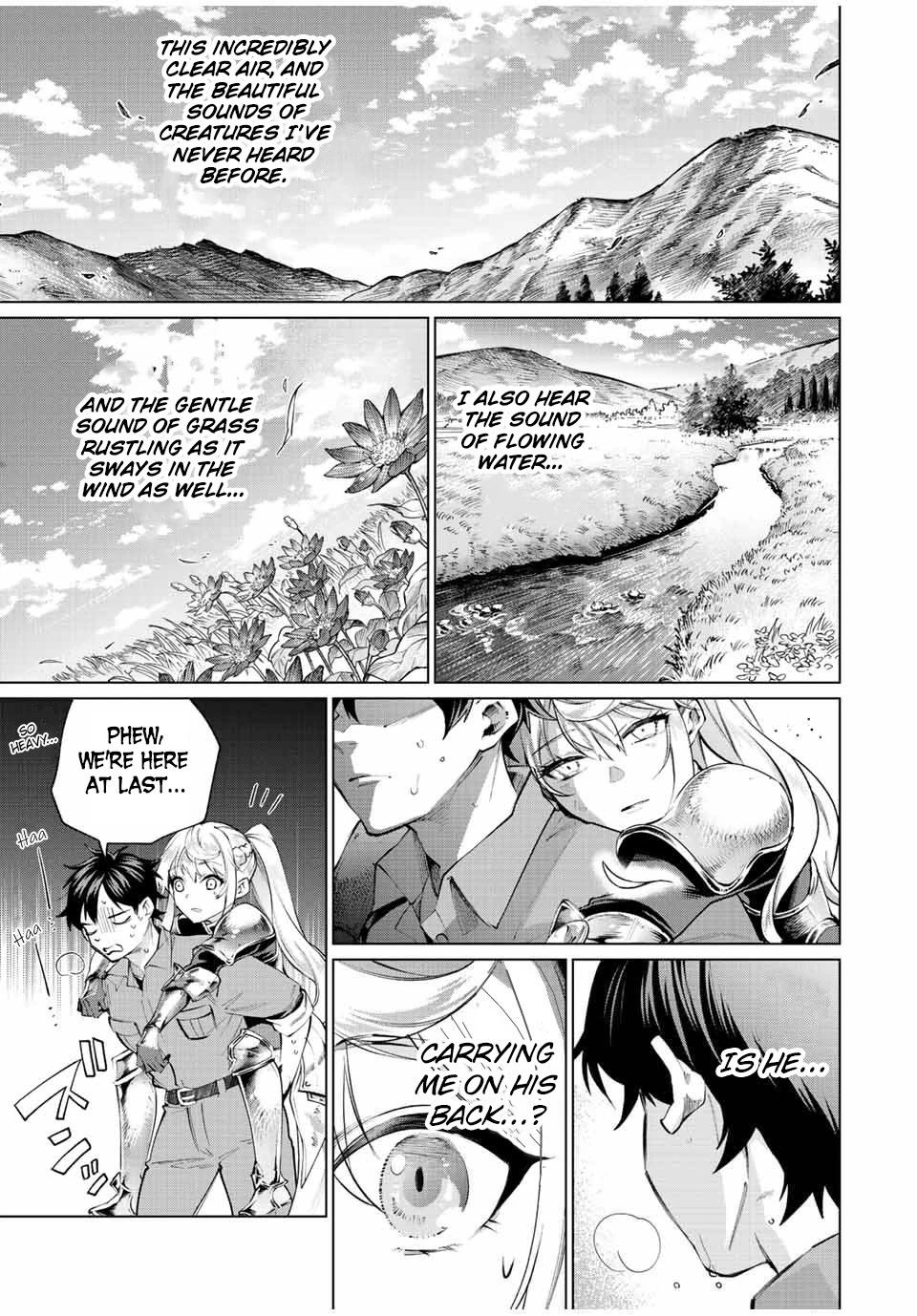 I Found a Female Knight in a Rice Field, in the Countryside They Think She’s My Wife Chapter 1 page 22 - Chapter 1: I Found a Female Knight in the Rice Field