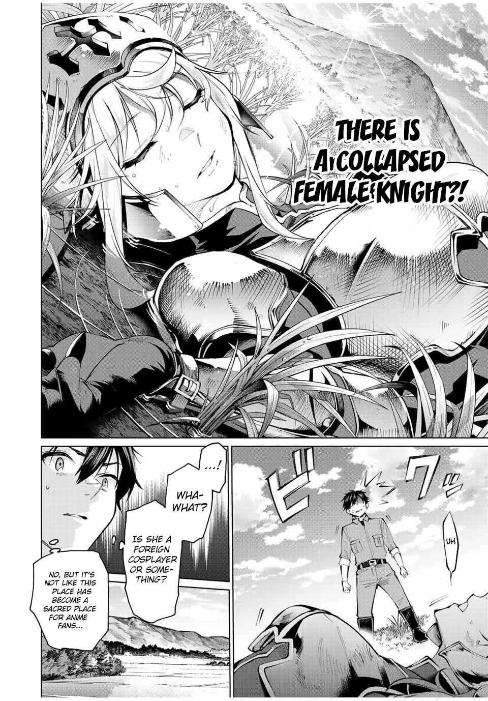I Found a Female Knight in a Rice Field, in the Countryside They Think She’s My Wife Chapter 1 page 7 - Chapter 1: I Found a Female Knight in the Rice Field