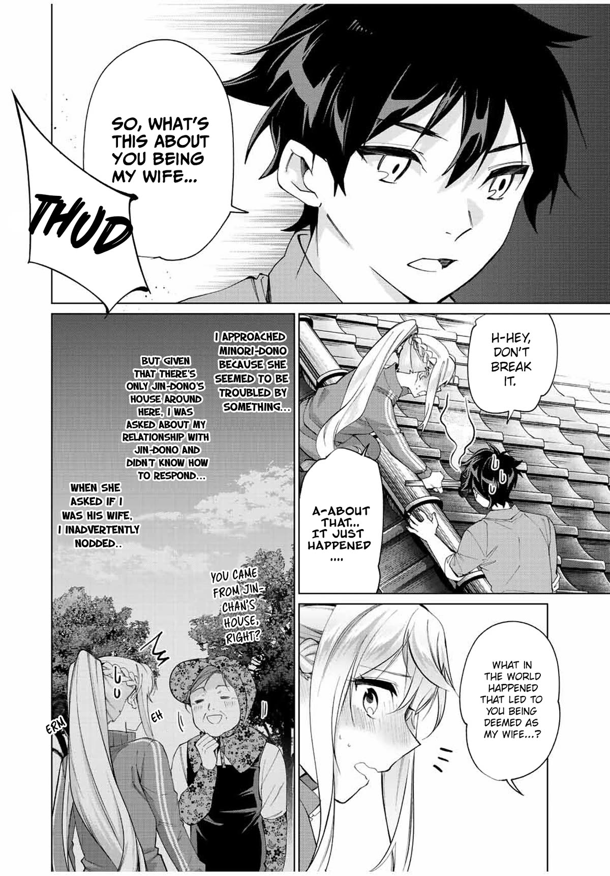 I Found a Female Knight in a Rice Field, in the Countryside They Think She’s My Wife Chapter 10 page 12 - Chapter 10: Sera is my Wife?