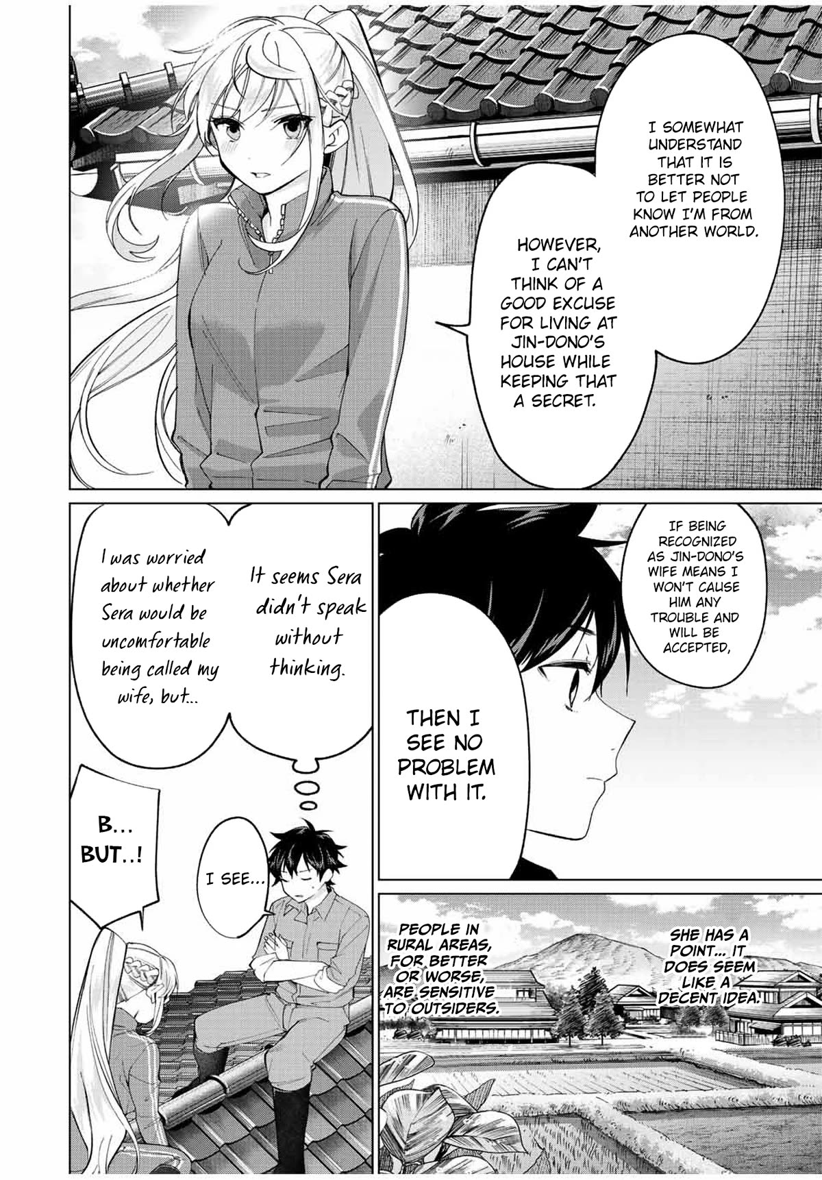 I Found a Female Knight in a Rice Field, in the Countryside They Think She’s My Wife Chapter 10 page 16 - Chapter 10: Sera is my Wife?