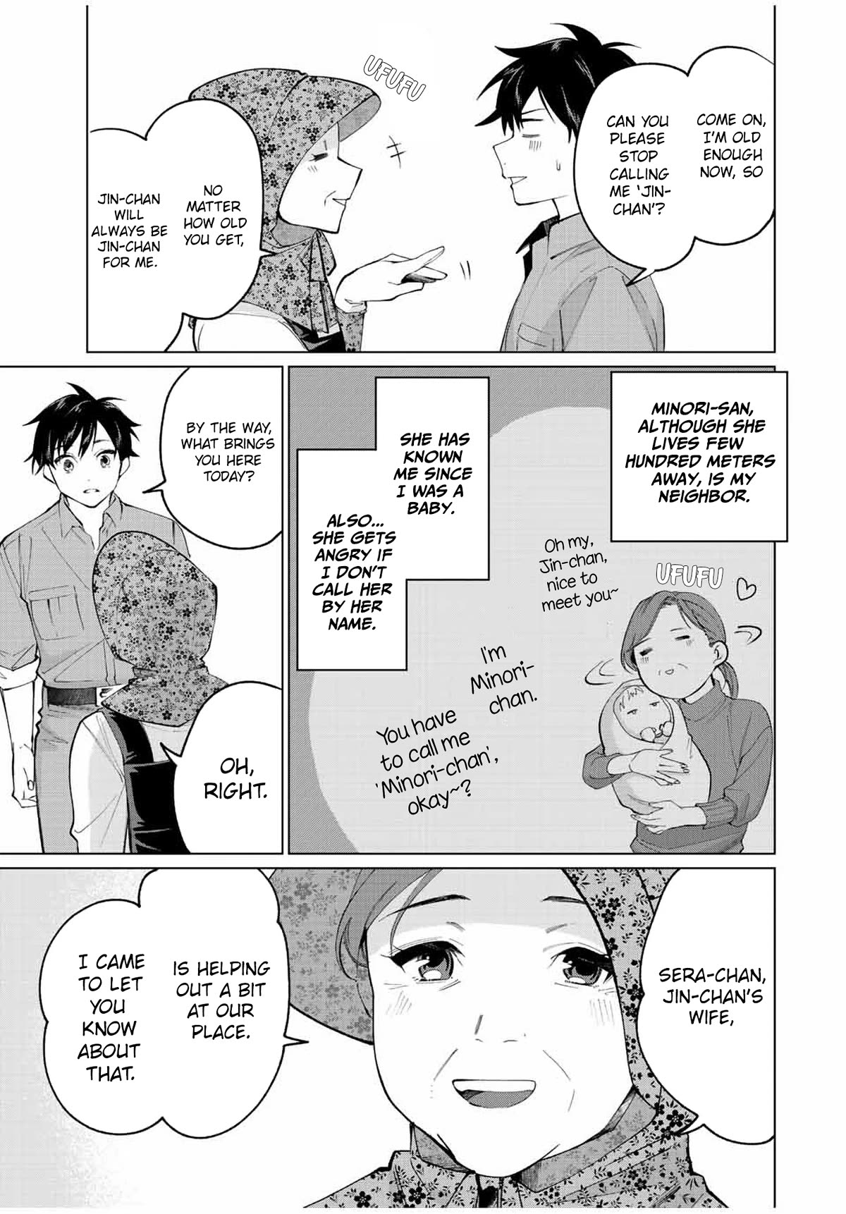 I Found a Female Knight in a Rice Field, in the Countryside They Think She’s My Wife Chapter 10 page 9 - Chapter 10: Sera is my Wife?