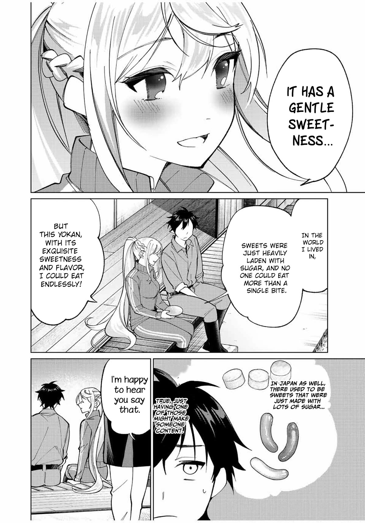 I Found a Female Knight in a Rice Field, in the Countryside They Think She’s My Wife Chapter 11 page 10 - Chapter 11: The Female Knight and Japanese Sweets