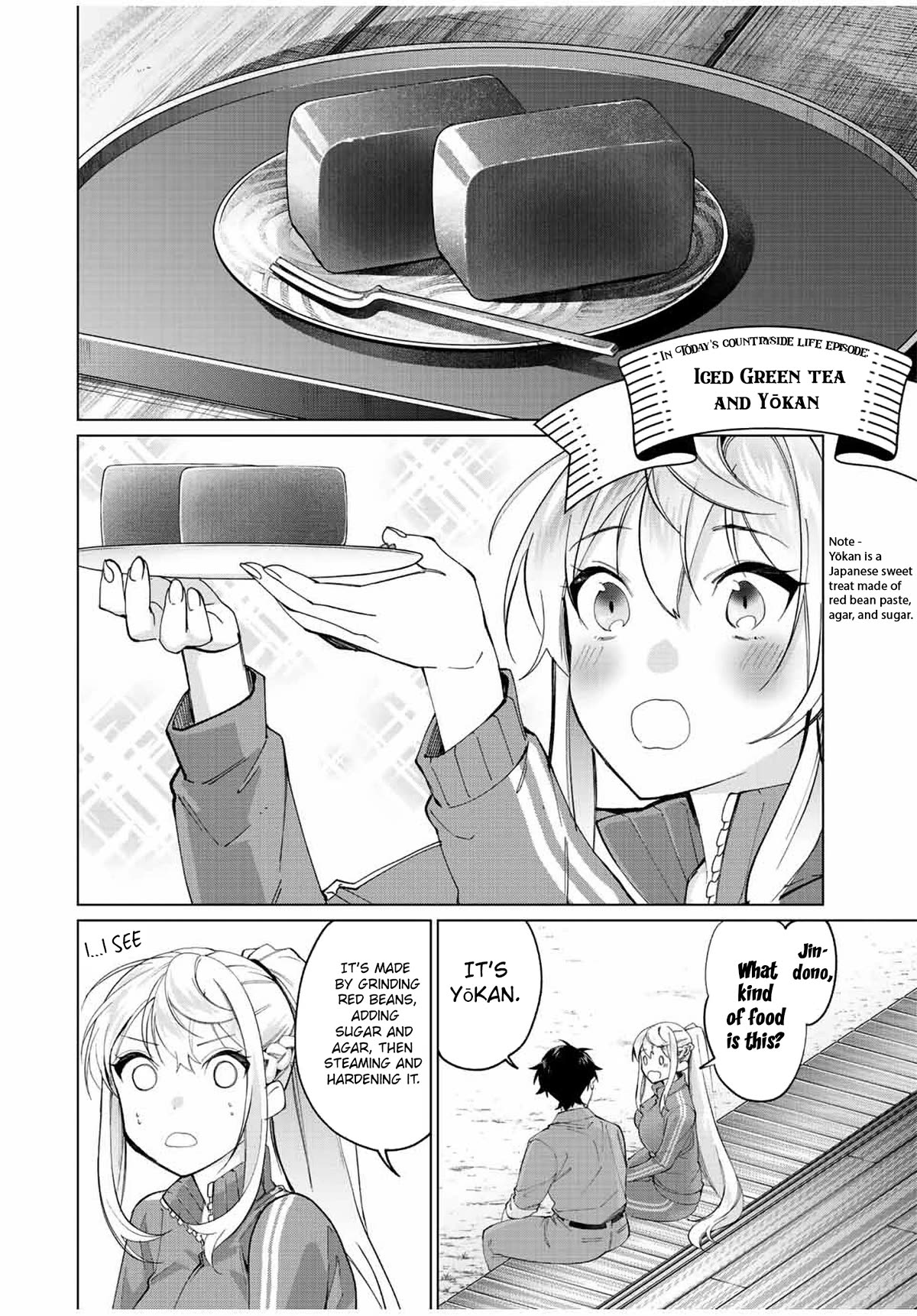 I Found a Female Knight in a Rice Field, in the Countryside They Think She’s My Wife Chapter 11 page 4 - Chapter 11: The Female Knight and Japanese Sweets