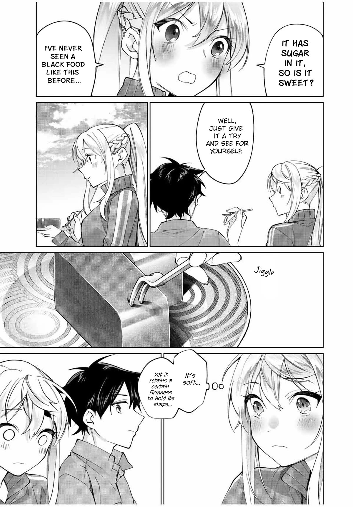 I Found a Female Knight in a Rice Field, in the Countryside They Think She’s My Wife Chapter 11 page 5 - Chapter 11: The Female Knight and Japanese Sweets