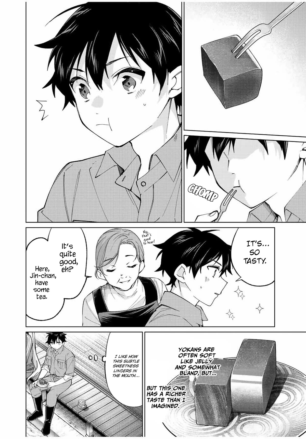 I Found a Female Knight in a Rice Field, in the Countryside They Think She’s My Wife Chapter 11 page 6 - Chapter 11: The Female Knight and Japanese Sweets