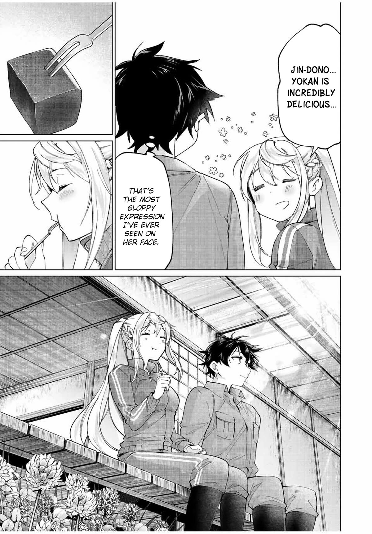 I Found a Female Knight in a Rice Field, in the Countryside They Think She’s My Wife Chapter 11 page 9 - Chapter 11: The Female Knight and Japanese Sweets
