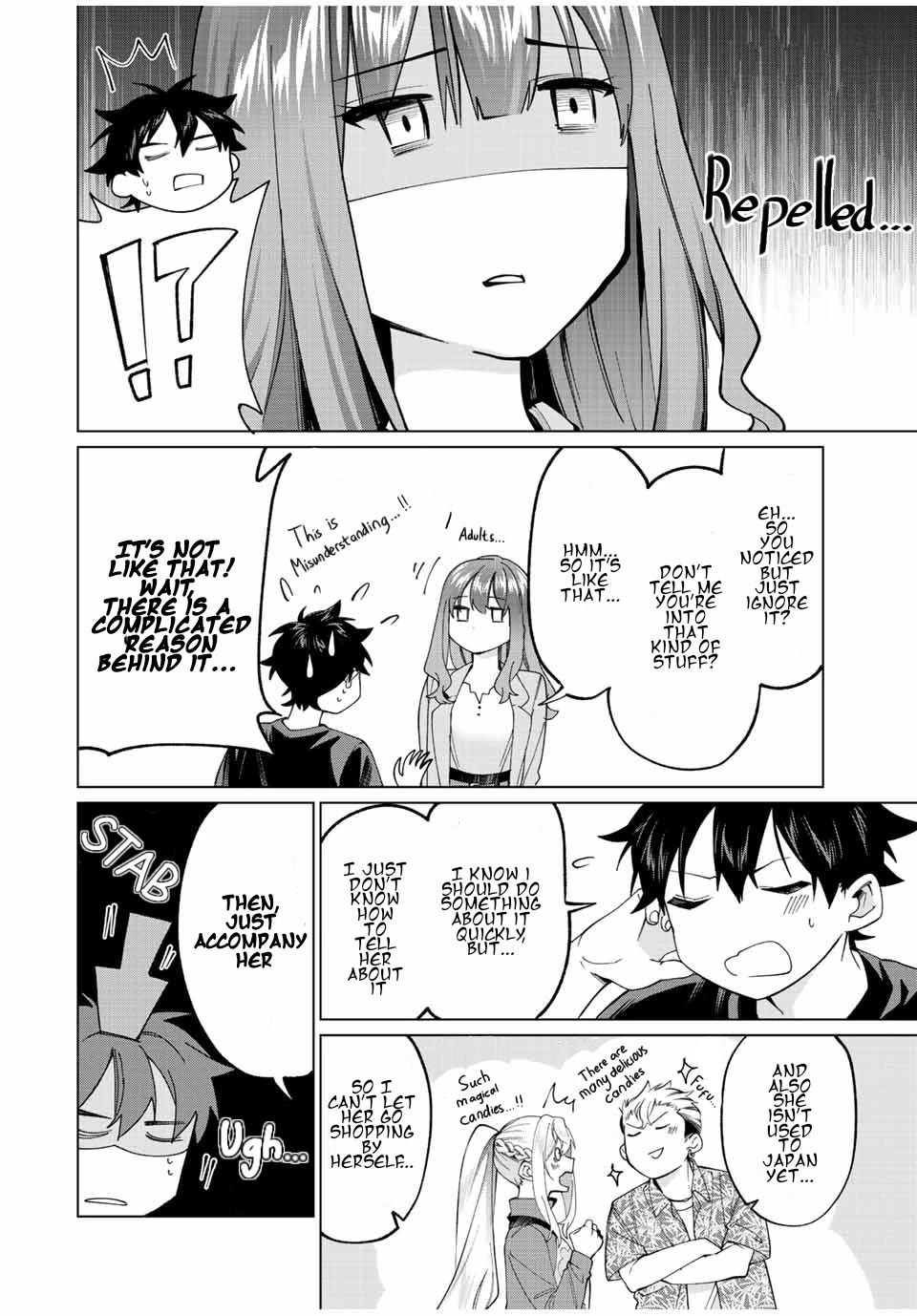 I Found a Female Knight in a Rice Field, in the Countryside They Think She’s My Wife Chapter 13 page 2 - Chapter 13: No bra?
