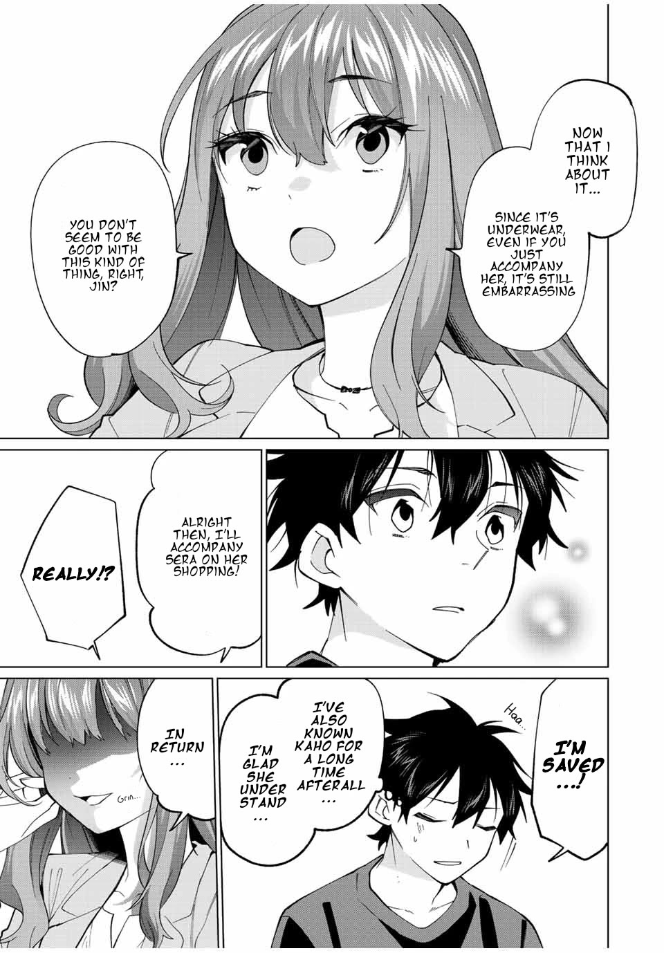 I Found a Female Knight in a Rice Field, in the Countryside They Think She’s My Wife Chapter 13 page 3 - Chapter 13: No bra?