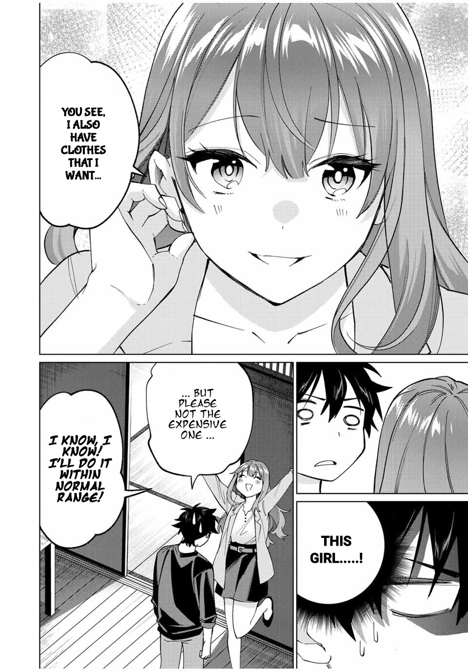 I Found a Female Knight in a Rice Field, in the Countryside They Think She’s My Wife Chapter 13 page 4 - Chapter 13: No bra?