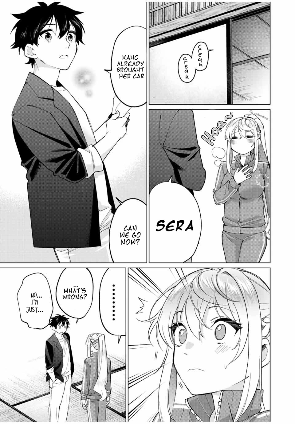 I Found a Female Knight in a Rice Field, in the Countryside They Think She’s My Wife Chapter 13 page 7 - Chapter 13: No bra?