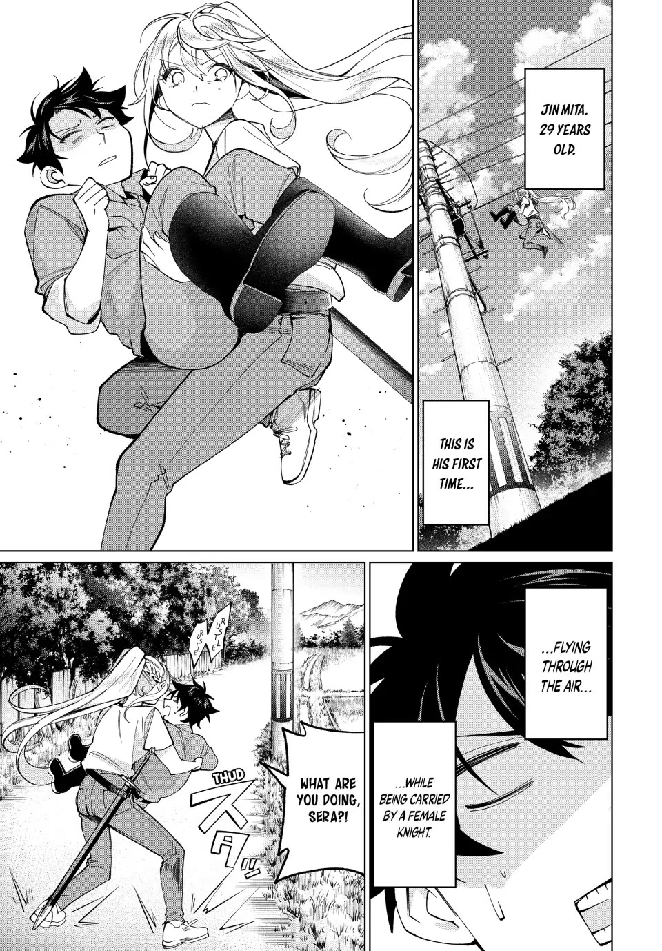 I Found a Female Knight in a Rice Field, in the Countryside They Think She’s My Wife Chapter 17 page 11 - Chapter 17