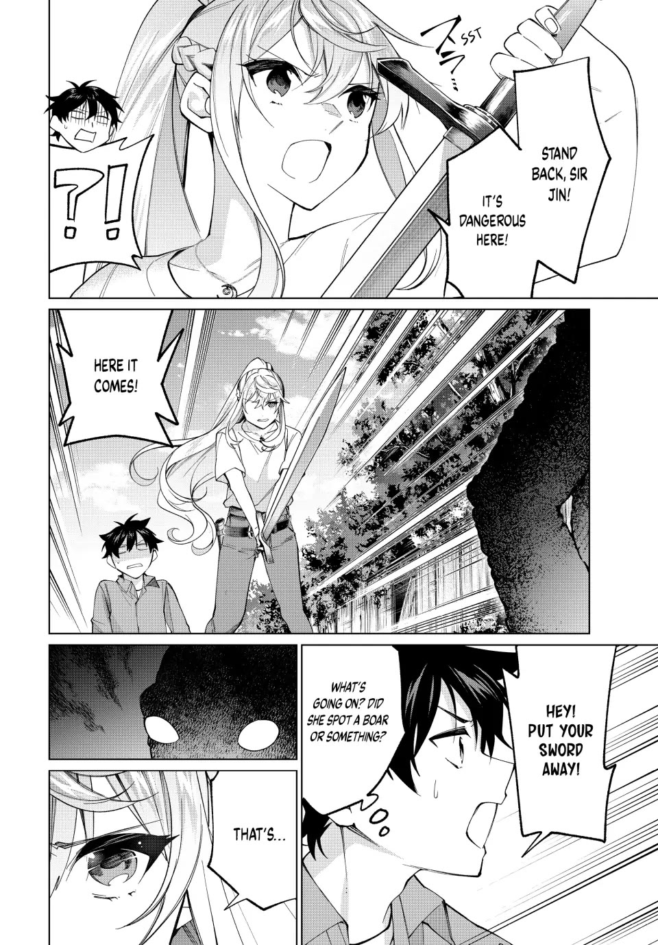 I Found a Female Knight in a Rice Field, in the Countryside They Think She’s My Wife Chapter 17 page 12 - Chapter 17