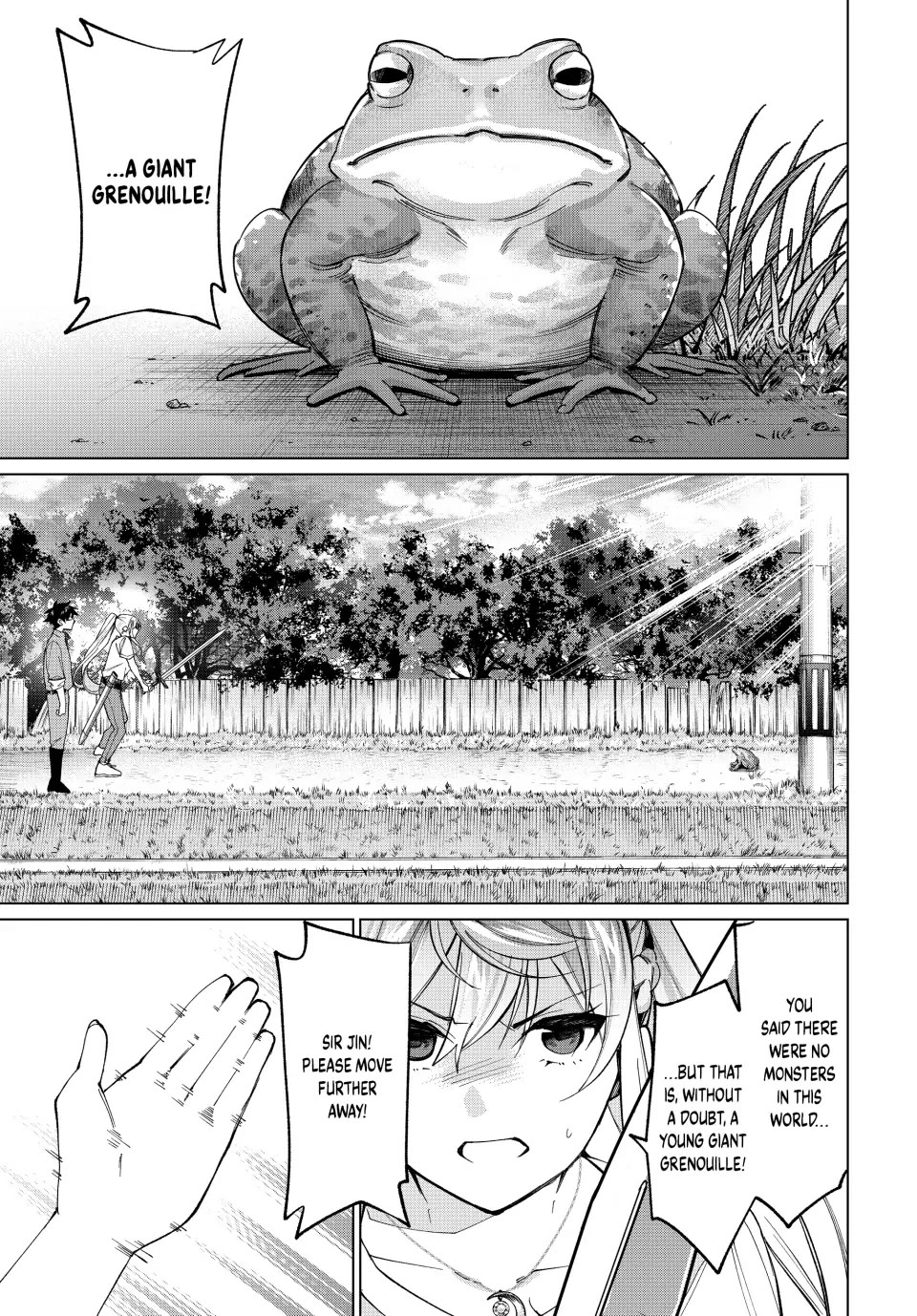 I Found a Female Knight in a Rice Field, in the Countryside They Think She’s My Wife Chapter 17 page 13 - Chapter 17