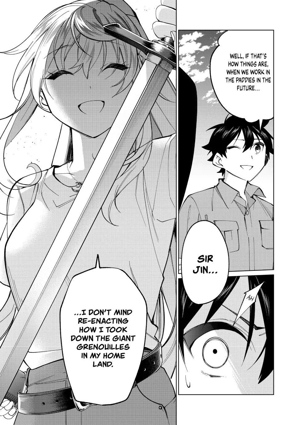 I Found a Female Knight in a Rice Field, in the Countryside They Think She’s My Wife Chapter 17 page 19 - Chapter 17