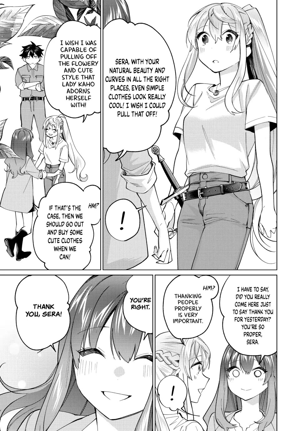 I Found a Female Knight in a Rice Field, in the Countryside They Think She’s My Wife Chapter 18 page 3 - Chapter 18