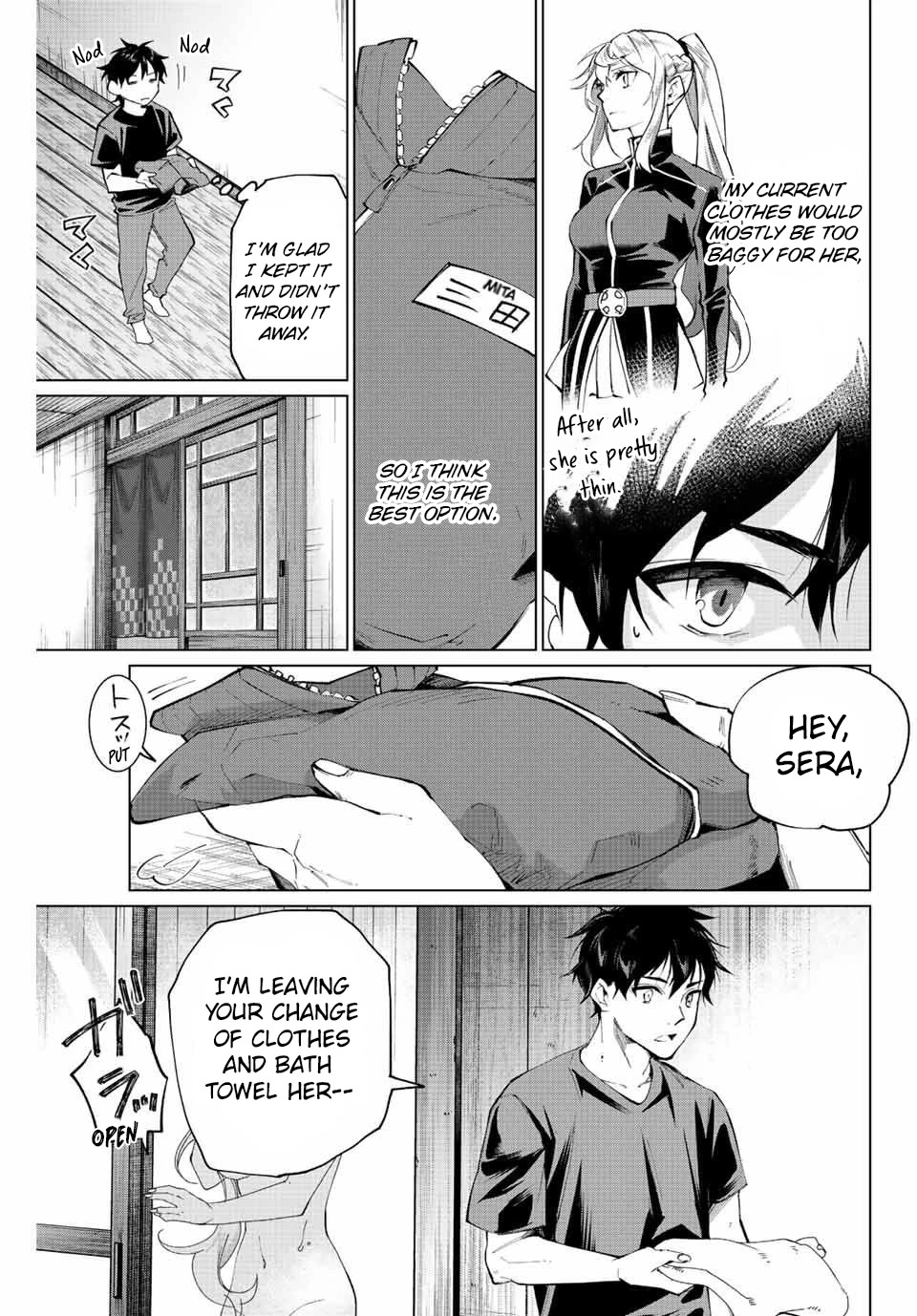 I Found a Female Knight in a Rice Field, in the Countryside They Think She’s My Wife Chapter 2 page 18 - Chapter 2: The Female Knight and The Bath