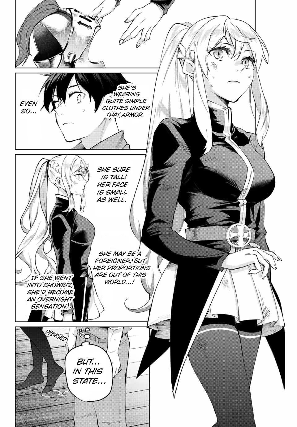 I Found a Female Knight in a Rice Field, in the Countryside They Think She’s My Wife Chapter 2 page 3 - Chapter 2: The Female Knight and The Bath