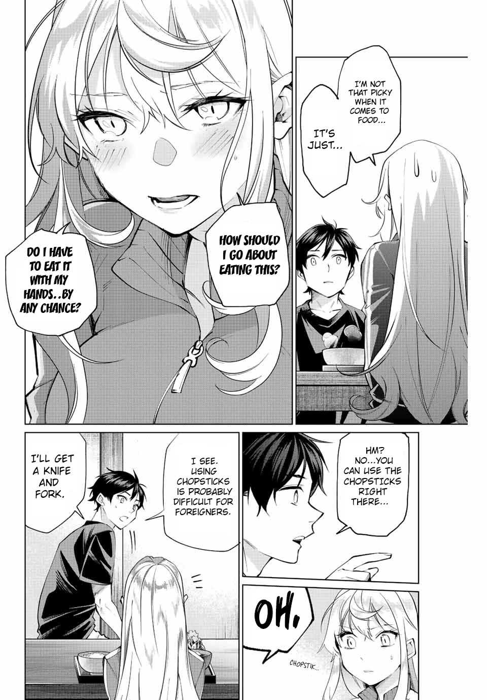 I Found a Female Knight in a Rice Field, in the Countryside They Think She’s My Wife Chapter 2 page 31 - Chapter 2: The Female Knight and The Bath