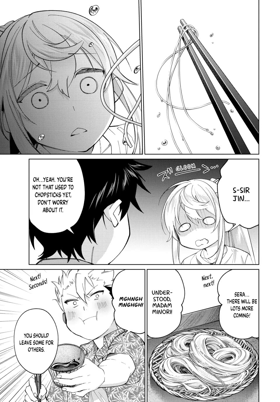 I Found a Female Knight in a Rice Field, in the Countryside They Think She’s My Wife Chapter 21 page 11 - Chapter 21