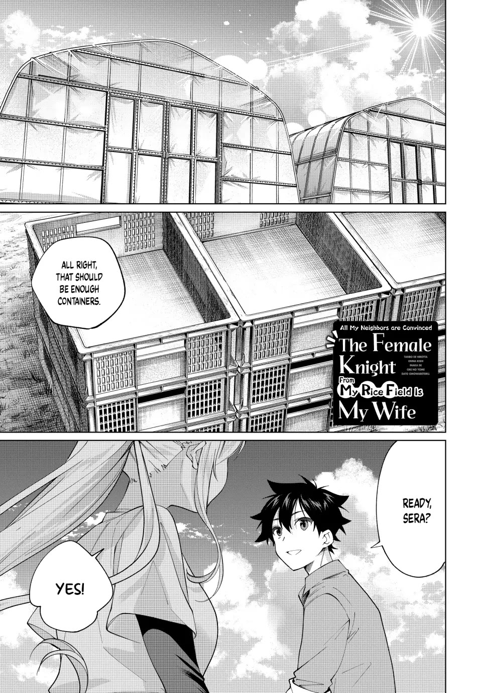 I Found a Female Knight in a Rice Field, in the Countryside They Think She’s My Wife Chapter 22 page 1 - Chapter 22