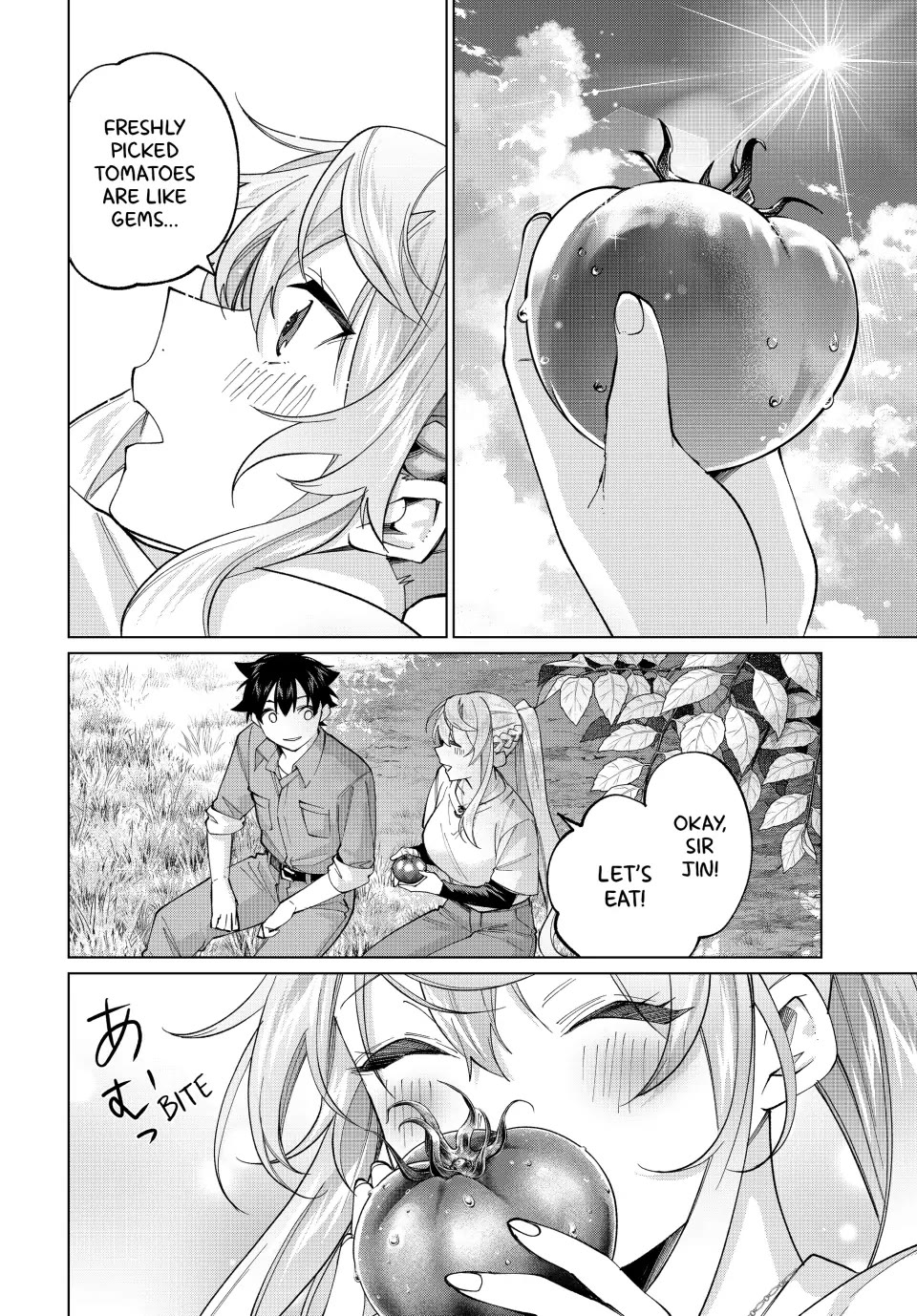 I Found a Female Knight in a Rice Field, in the Countryside They Think She’s My Wife Chapter 22 page 12 - Chapter 22