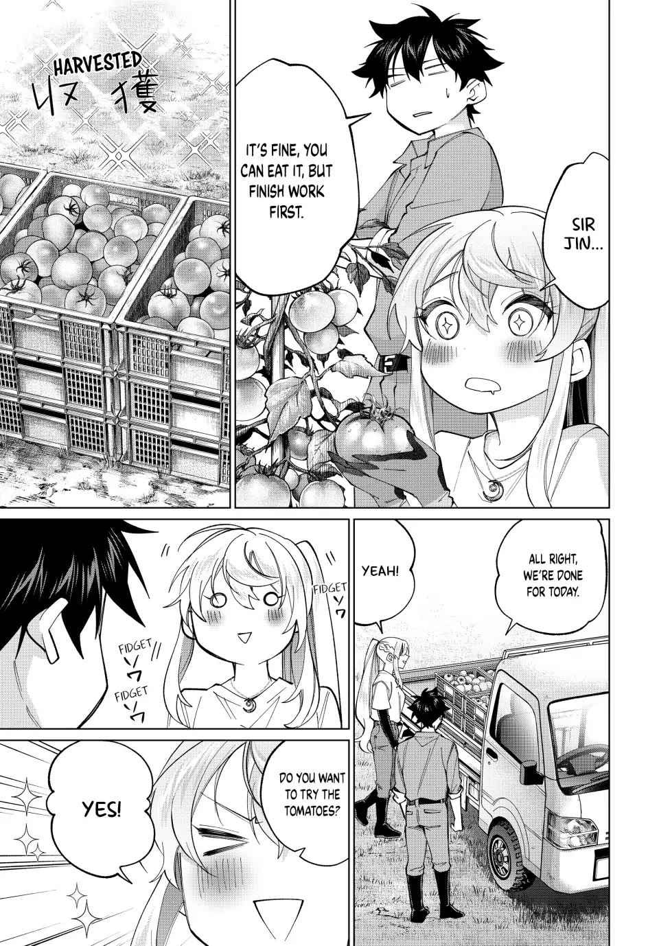 I Found a Female Knight in a Rice Field, in the Countryside They Think She’s My Wife Chapter 22 page 9 - Chapter 22