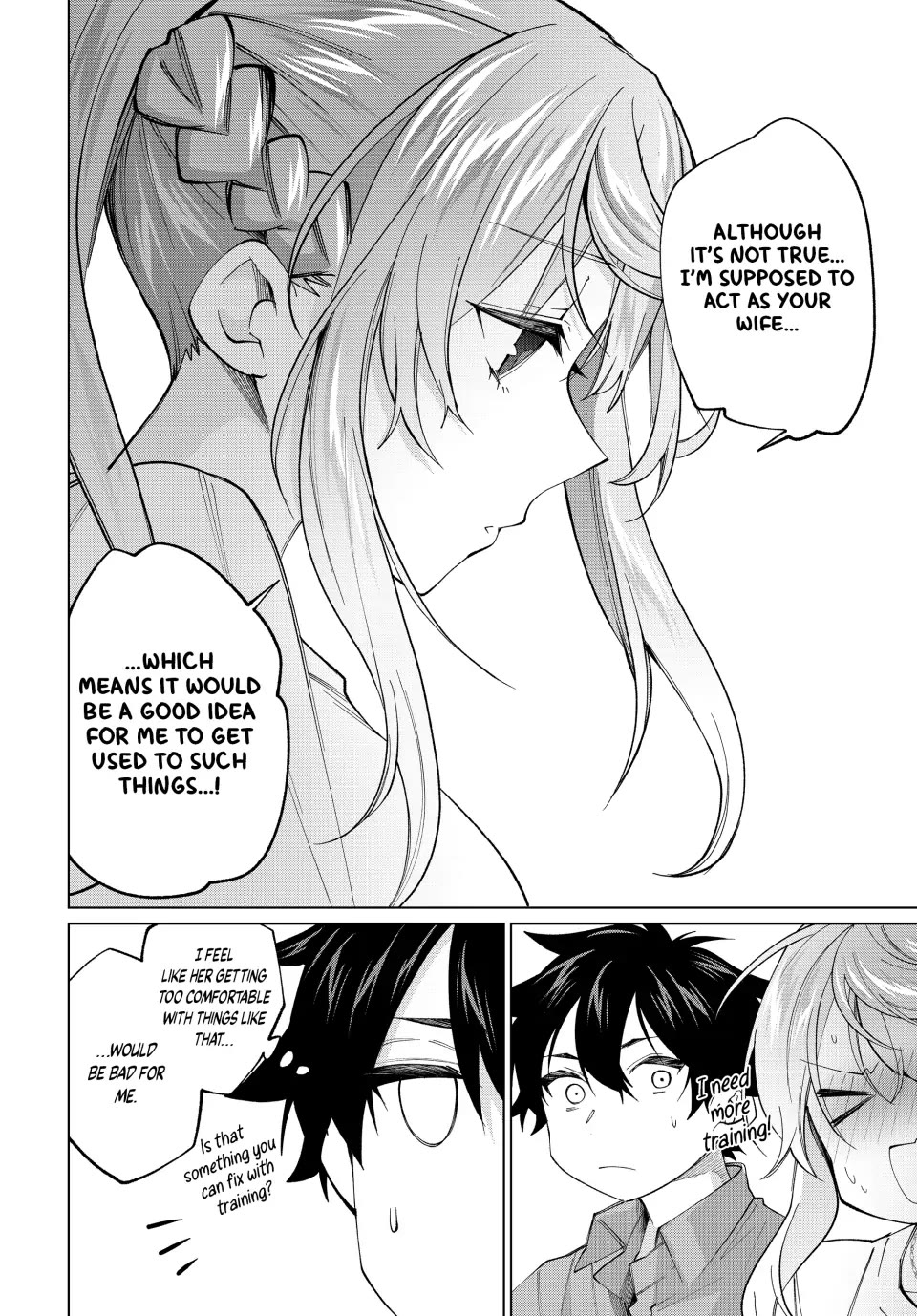 I Found a Female Knight in a Rice Field, in the Countryside They Think She’s My Wife Chapter 23 page 18 - Chapter 23