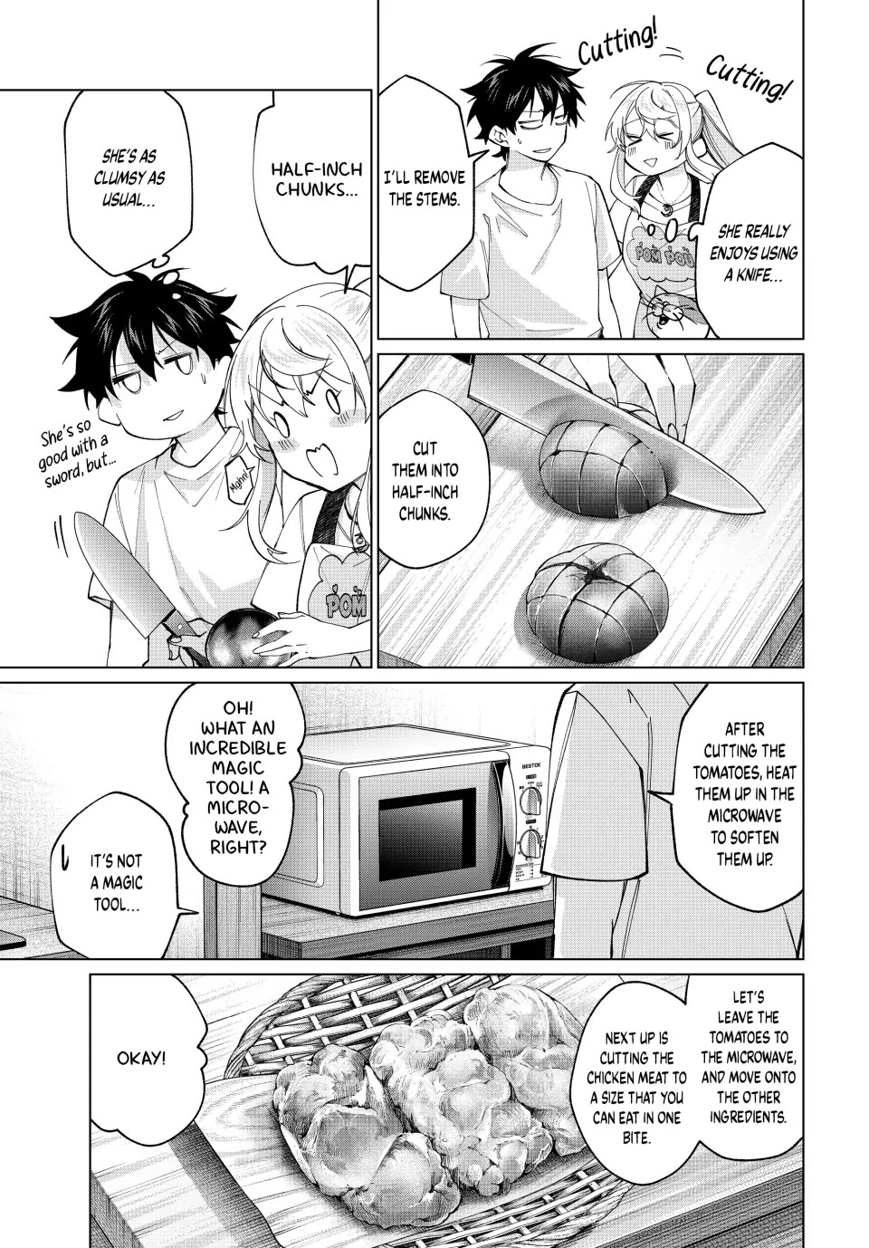 I Found a Female Knight in a Rice Field, in the Countryside They Think She’s My Wife Chapter 24 page 3 - Chapter 24