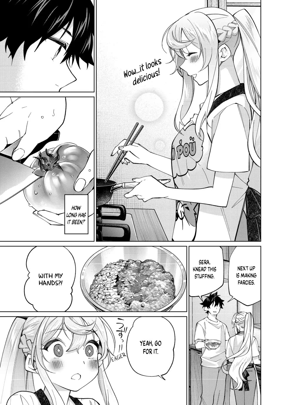 I Found a Female Knight in a Rice Field, in the Countryside They Think She’s My Wife Chapter 24 page 7 - Chapter 24