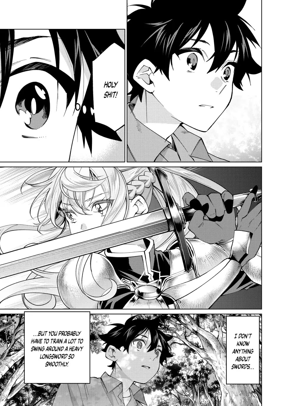 I Found a Female Knight in a Rice Field, in the Countryside They Think She’s My Wife Chapter 26 page 9 - Chapter 26