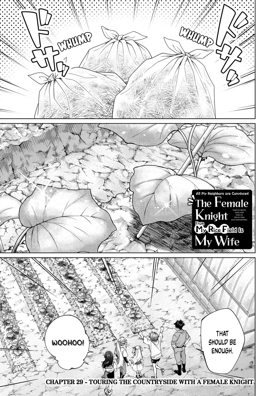 I Found a Female Knight in a Rice Field, in the Countryside They Think She’s My Wife Chapter 29 page 1 - Chapter 29