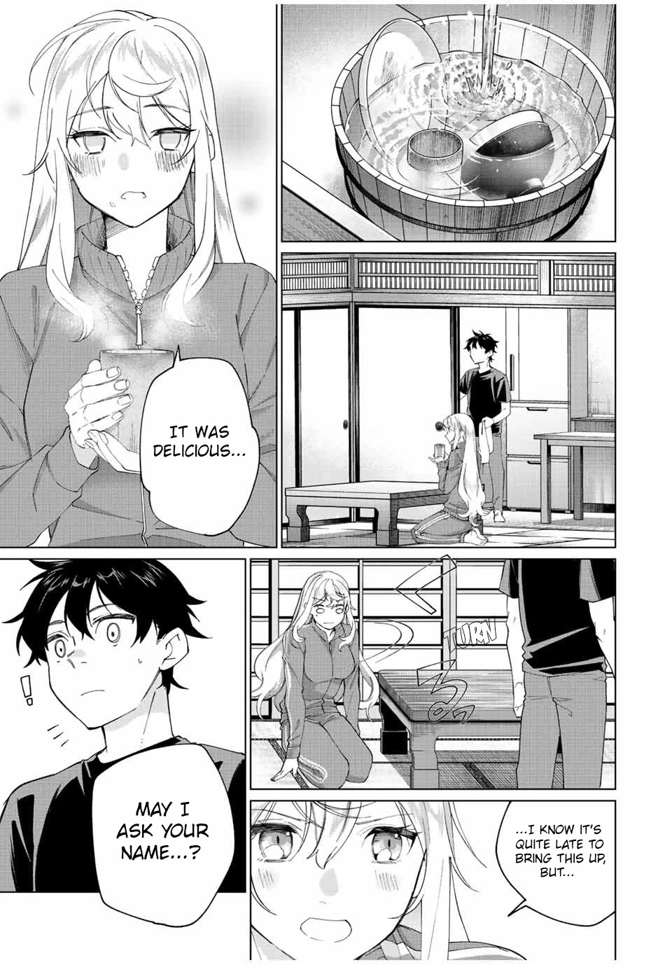 I Found a Female Knight in a Rice Field, in the Countryside They Think She’s My Wife Chapter 3 page 10 - Chapter 3: First Meal with the Female Knight