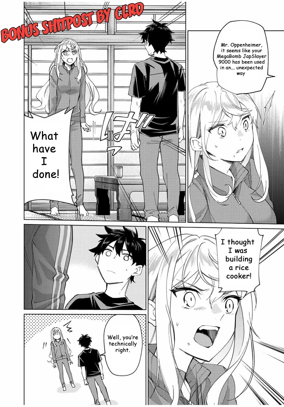 I Found a Female Knight in a Rice Field, in the Countryside They Think She’s My Wife Chapter 3 page 16 - Chapter 3: First Meal with the Female Knight