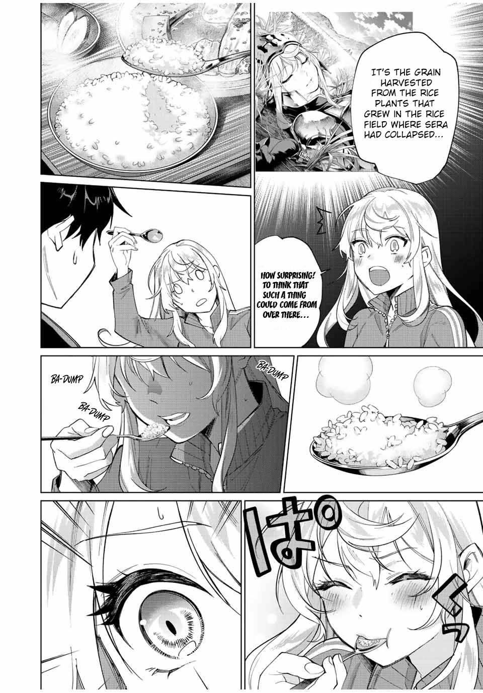 I Found a Female Knight in a Rice Field, in the Countryside They Think She’s My Wife Chapter 3 page 3 - Chapter 3: First Meal with the Female Knight