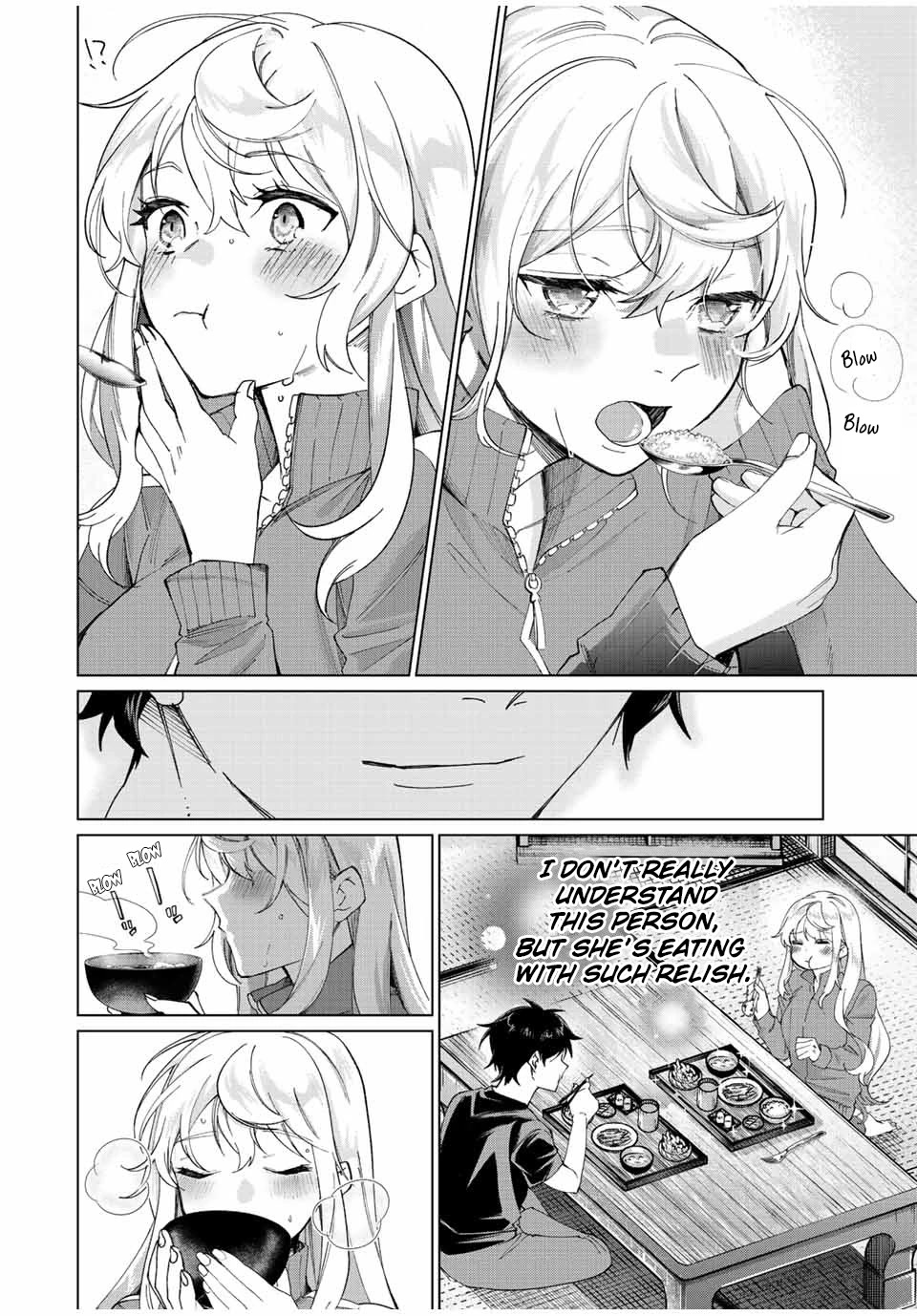 I Found a Female Knight in a Rice Field, in the Countryside They Think She’s My Wife Chapter 3 page 7 - Chapter 3: First Meal with the Female Knight