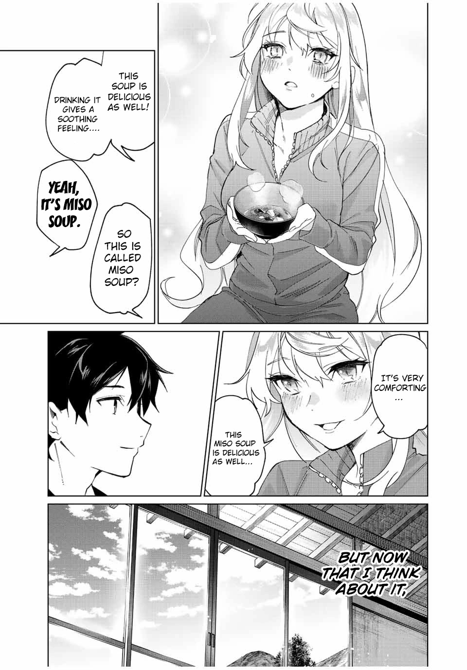 I Found a Female Knight in a Rice Field, in the Countryside They Think She’s My Wife Chapter 3 page 8 - Chapter 3: First Meal with the Female Knight