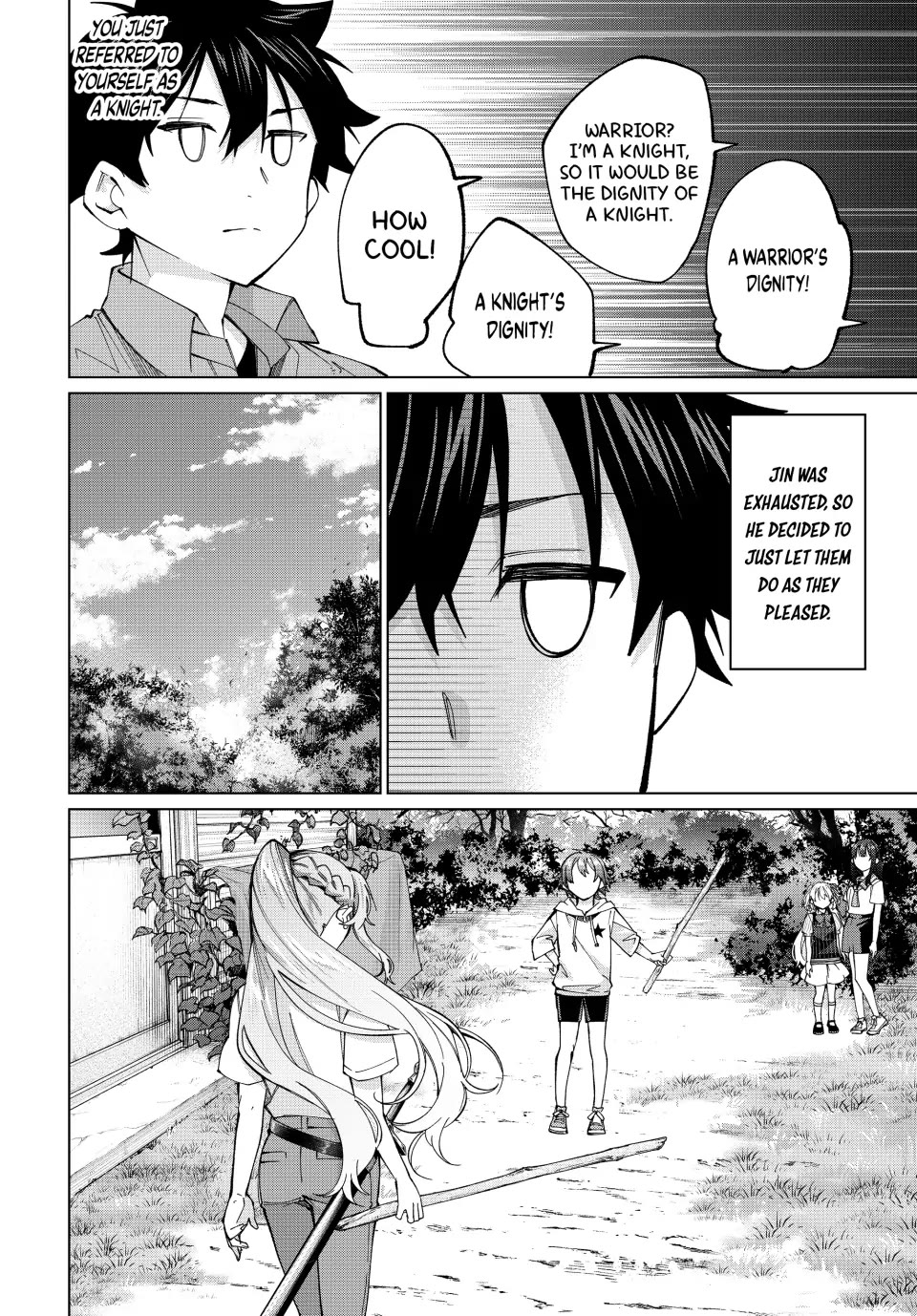 I Found a Female Knight in a Rice Field, in the Countryside They Think She’s My Wife Chapter 30 page 14 - Chapter 30