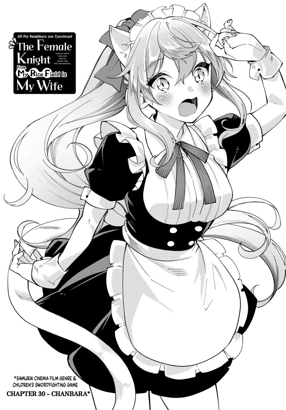 I Found a Female Knight in a Rice Field, in the Countryside They Think She’s My Wife Chapter 30 page 3 - Chapter 30