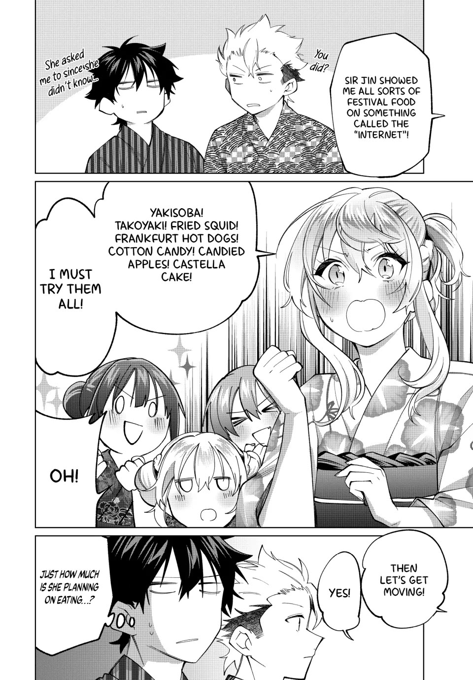 I Found a Female Knight in a Rice Field, in the Countryside They Think She’s My Wife Chapter 35 page 12 - Chapter 35